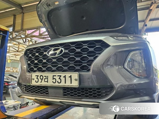 Hyundai Santa Fe TM 2018 Серый из Кореи