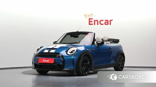 Mini Cooper S Convertible 2023 Синий из Кореи