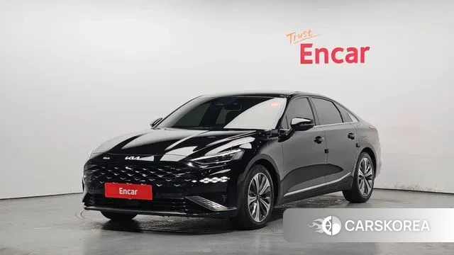 Kia K8 Hybrid 2022 Черный из Кореи