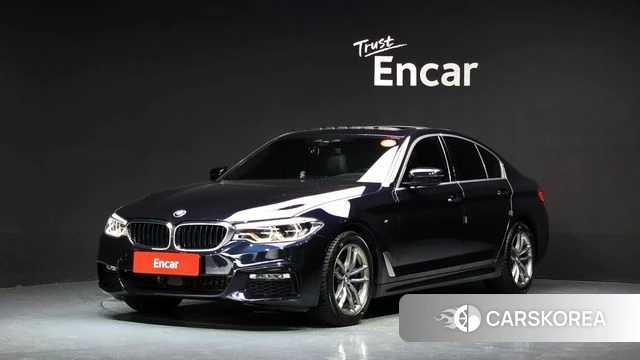 BMW 5 Series (G30) 2018 Синий из Кореи