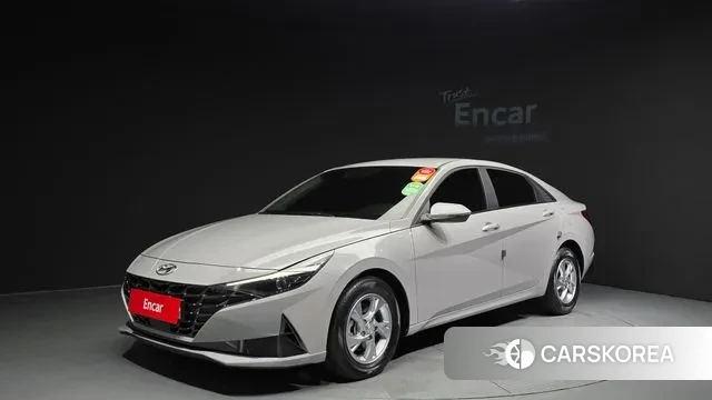 Hyundai Avante (CN7) 2020 Серебристо-серый из Кореи