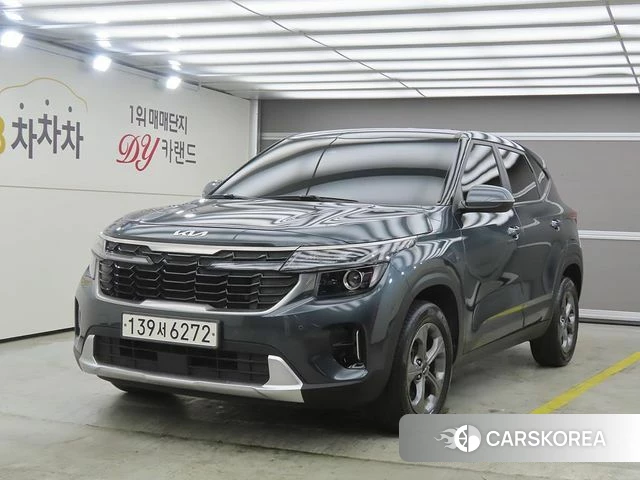 Kia The New Seltos 2023 Серый из Кореи