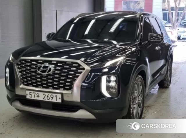 Hyundai Palisade 2019 Синий из Кореи