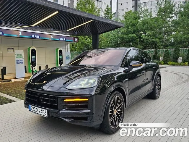 Porsche Cayenne (PO536) 2024 Черный из Кореи
