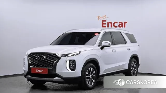 Hyundai Palisade 2021 Белый из Кореи