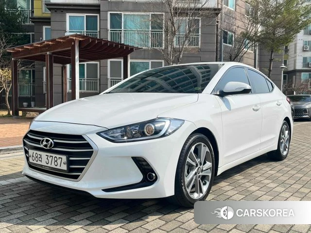 Hyundai Avante AD 2018 Белый из Кореи