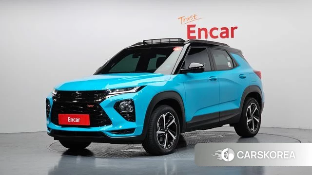 Chevrolet (GM Daewoo) Trailblazer 2021 Небесно-голубой из Кореи