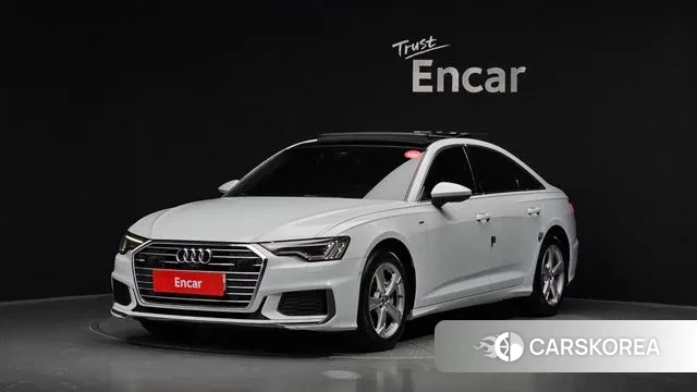 Audi A6 (C8) 2020 Белый из Кореи