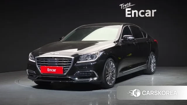 Genesis G80 2018 Черный из Кореи