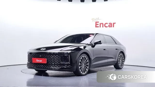 Hyundai Grandeur (GN7) 2023 Черный из Кореи