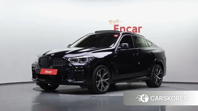 BMW X6 (G06) 2022 Черный из Кореи