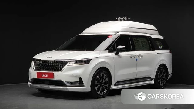 Kia Carnival 4th generation 2021 Белый из Кореи