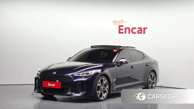 Kia Stinger 2018 Синий из Кореи