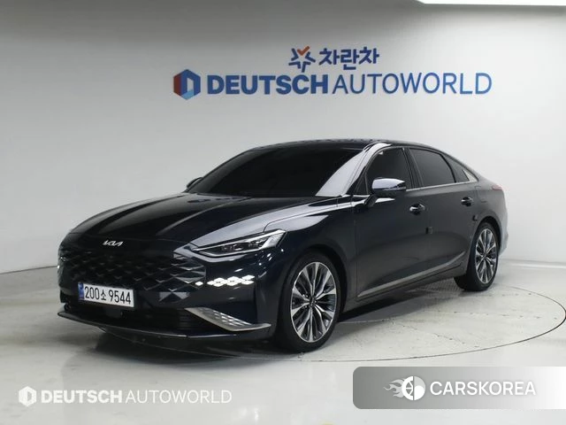 Kia K8 2022 Синий из Кореи