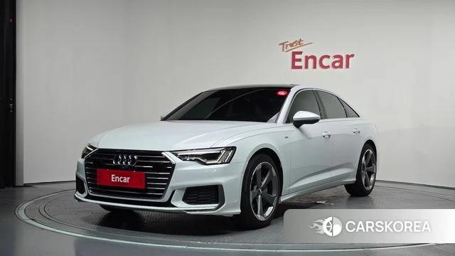 Audi A6 (C8) 2020 Белый из Кореи