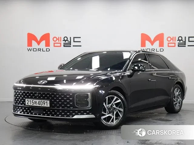 Hyundai Grandeur (GN7) 2023 Черный из Кореи