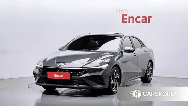 Hyundai The New Avante (CN7) 2023 Серый из Кореи