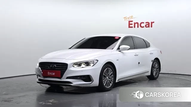 Hyundai Grandeur IG Hybrid 2018 Белый из Кореи