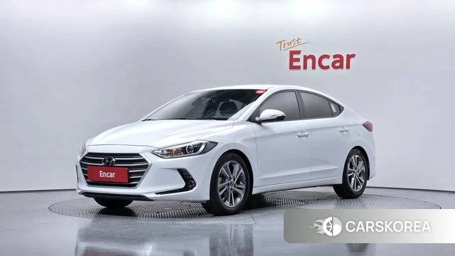Hyundai Avante AD 2018 Белый из Кореи