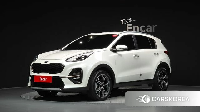 Kia Sportage The Bold 2019 Белый из Кореи