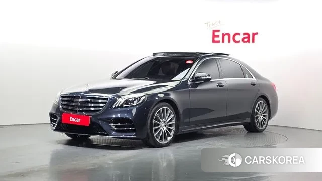 Mercedes-Benz S-Class W222 2018 Синий из Кореи
