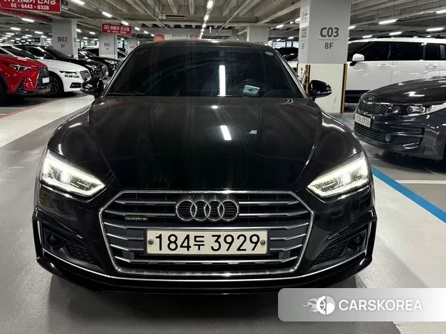Audi A5 (F5) 2019 Черный из Кореи