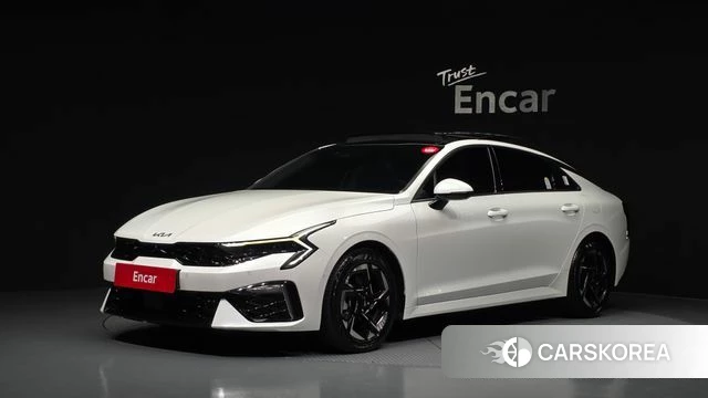 Kia The New K5 3rd generation 2024 Белый из Кореи