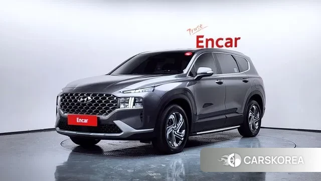 Hyundai The New Santa Fe 2023 Серый из Кореи