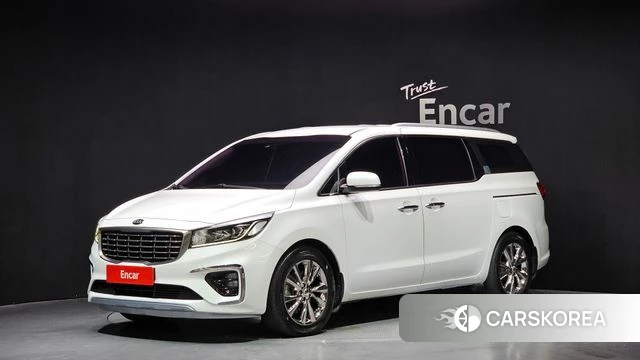Kia The New Carnival 2018 Белый из Кореи