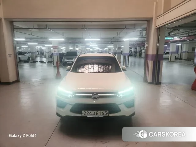 Ssangyong Beautiful Korando 2019 Белый из Кореи