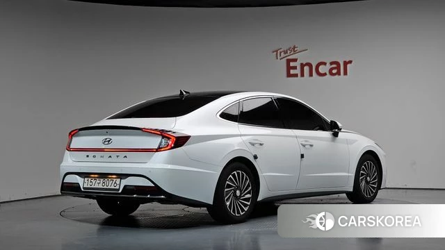 Hyundai Sonata Hybrid (DN8) 2020 Белый из Кореи