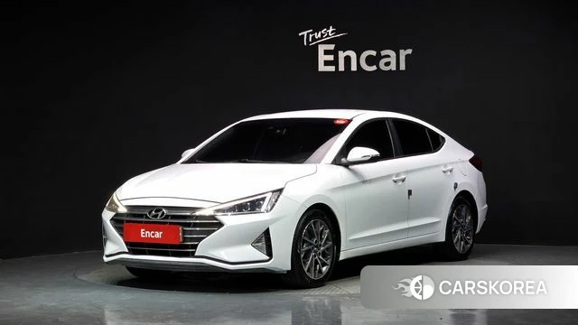 Hyundai The New Avante AD 2019 Белый из Кореи