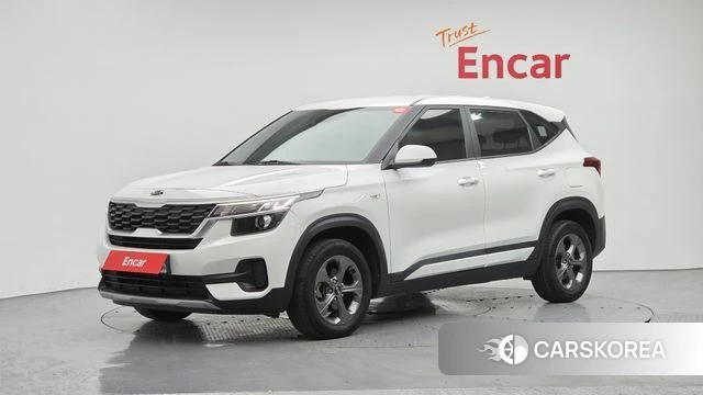 Kia Seltos 2021 Белый из Кореи