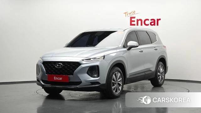 Hyundai Santa Fe TM 2018 Серебряный из Кореи