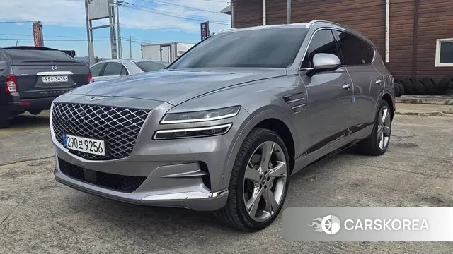 Genesis GV80 2021 Серебристо-серый из Кореи