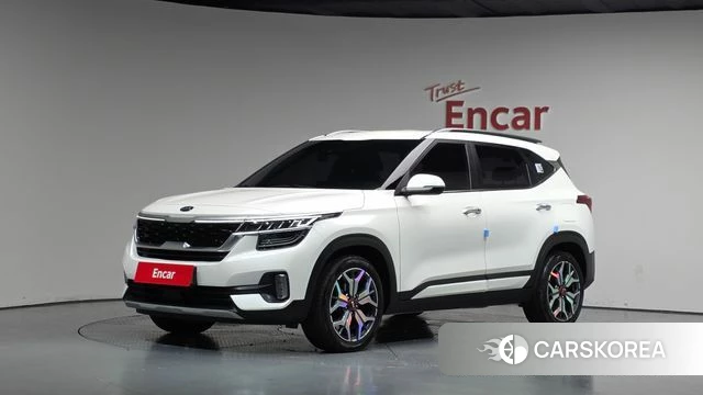 Kia Seltos 2021 Белый из Кореи