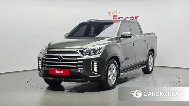 Ssangyong The New Rexton Sport 2023 Зеленый из Кореи