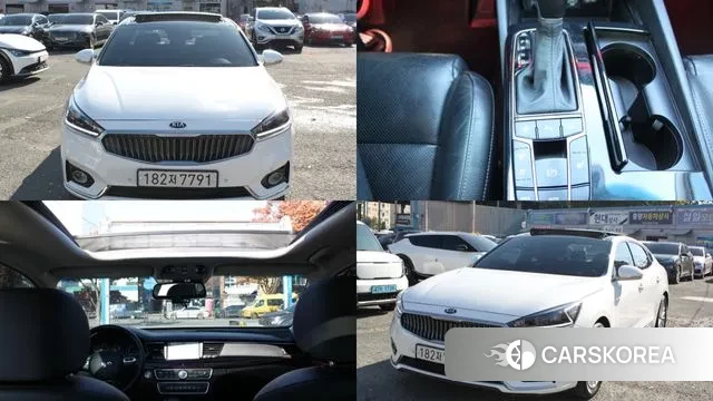 Kia Come New K7 2018 Белый из Кореи