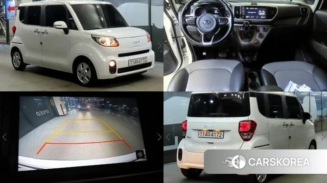 Kia The New Ray 2021 Белый из Кореи