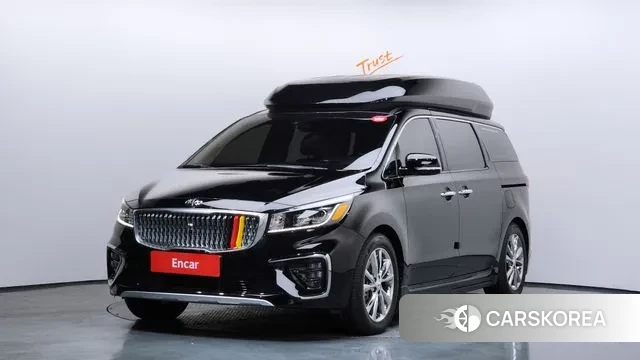 Kia The New Carnival 2019 Черный из Кореи