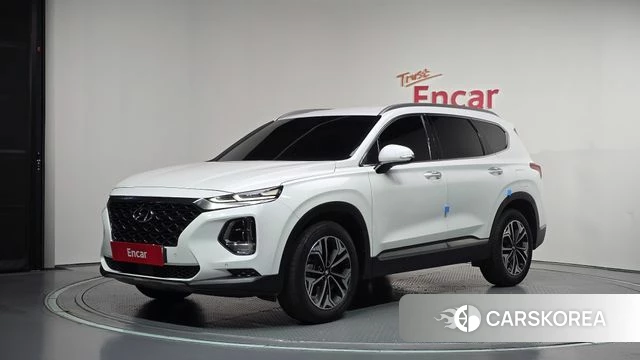 Hyundai Santa Fe TM 2018 Белый из Кореи