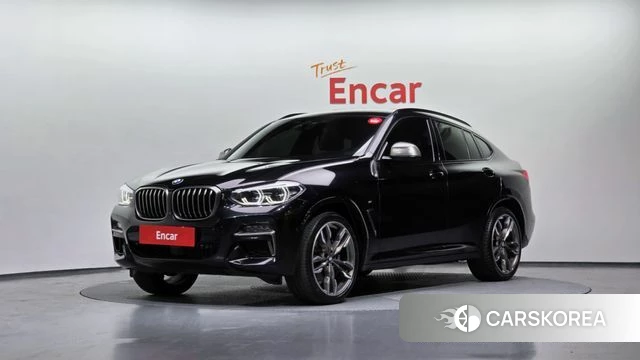 BMW X4 (G02) 2020 Черный из Кореи