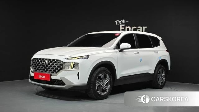 Hyundai The New Santa Fe 2022 Белый из Кореи