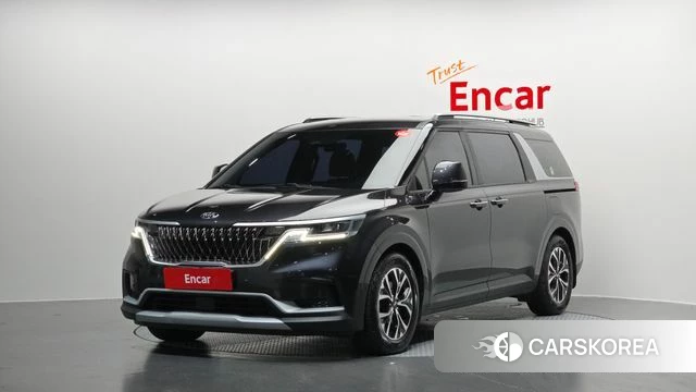 Kia Carnival 4th generation 2021 Серый из Кореи