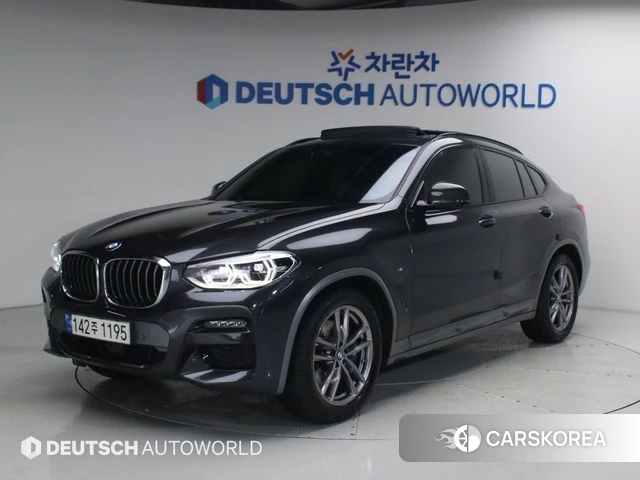 BMW X4 (G02) 2021 Серый из Кореи