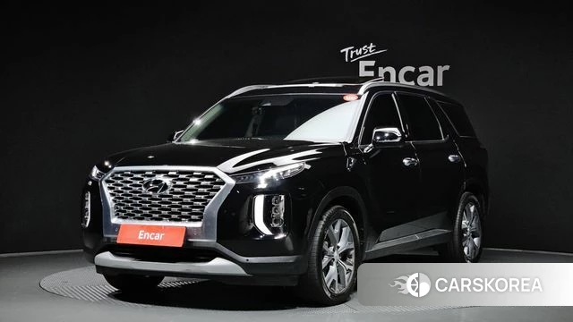 Hyundai Palisade 2021 Черный из Кореи