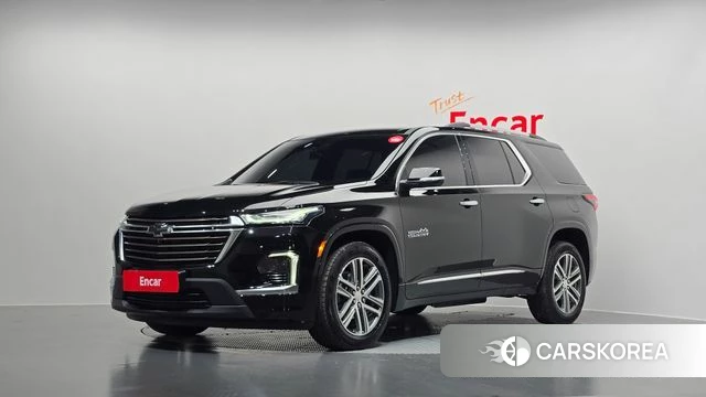 Chevrolet (GM Daewoo) Traverse 2023 Черный из Кореи