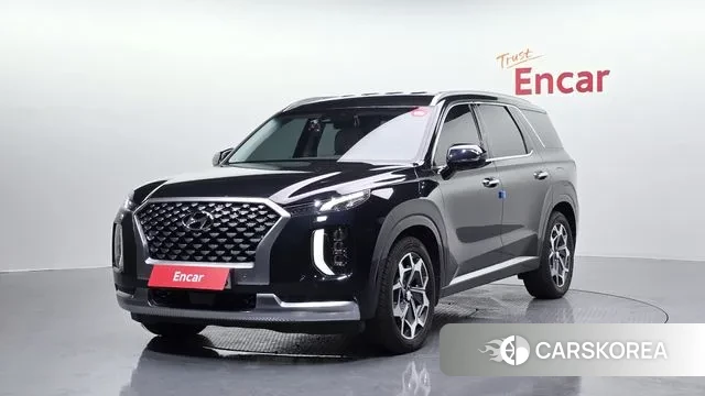 Hyundai Palisade 2021 Синий из Кореи