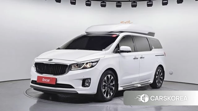 Kia All New Carnival 2018 Белый из Кореи