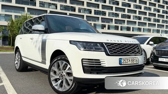 Land Rover Range Rover 4th Generation 2022 Белый из Кореи